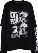 LU'U DAN Double Deck Graphic T-Shirt