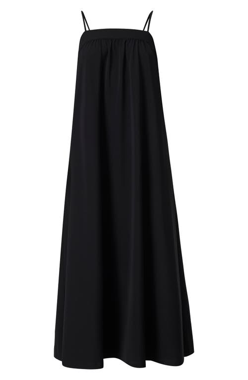 Sweaty Betty Explorer Summer Tie Back Maxi Sundress In Black