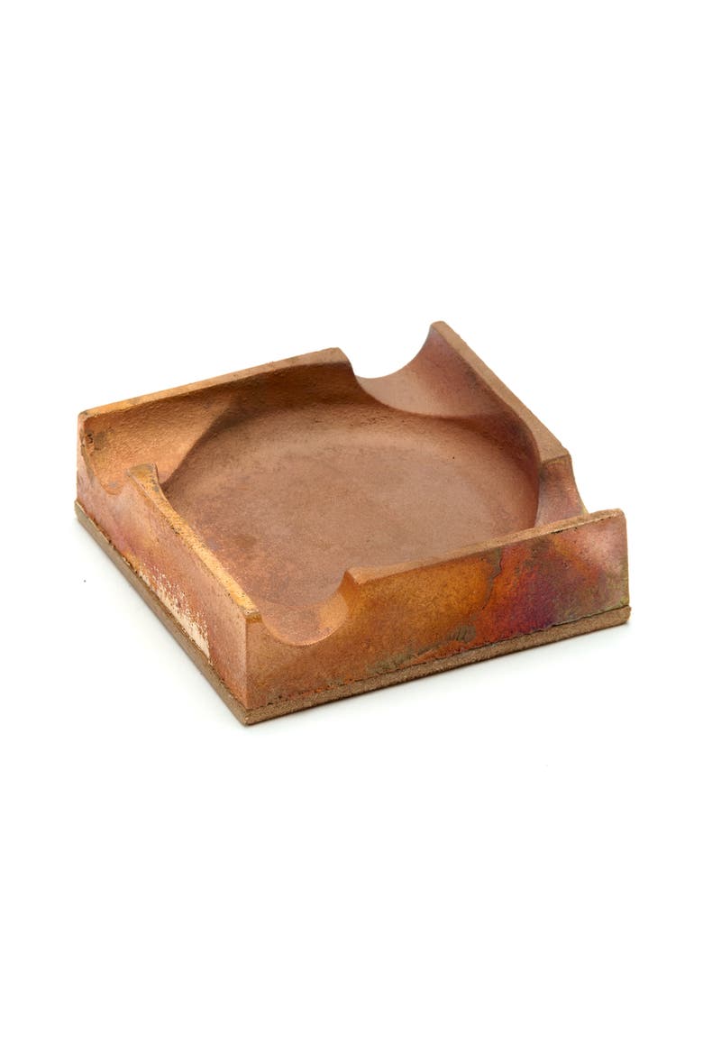 Raw Copper Ashtray, Alternate, color, Raw Copper