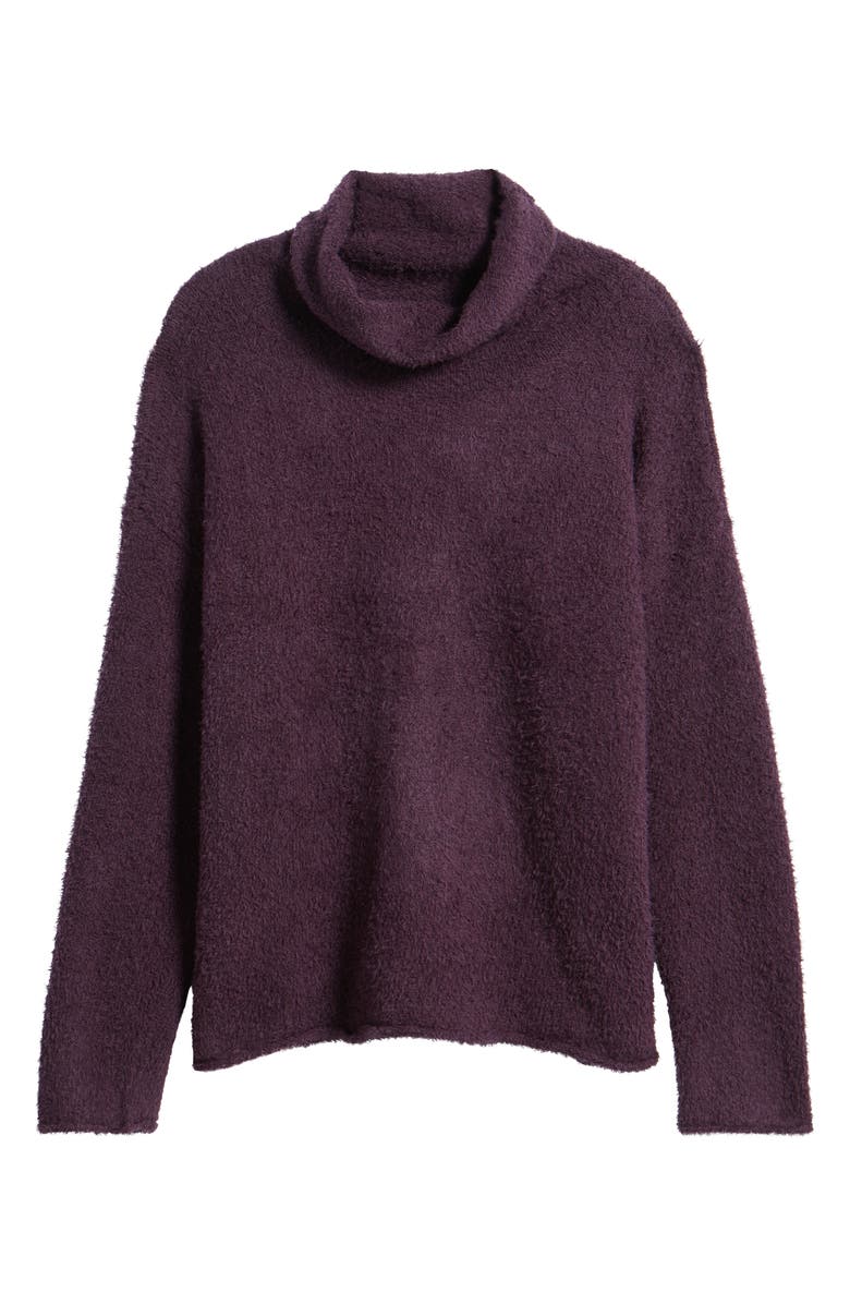Eileen Fisher Organic Cotton Turtleneck Sweater, Alternate, color,