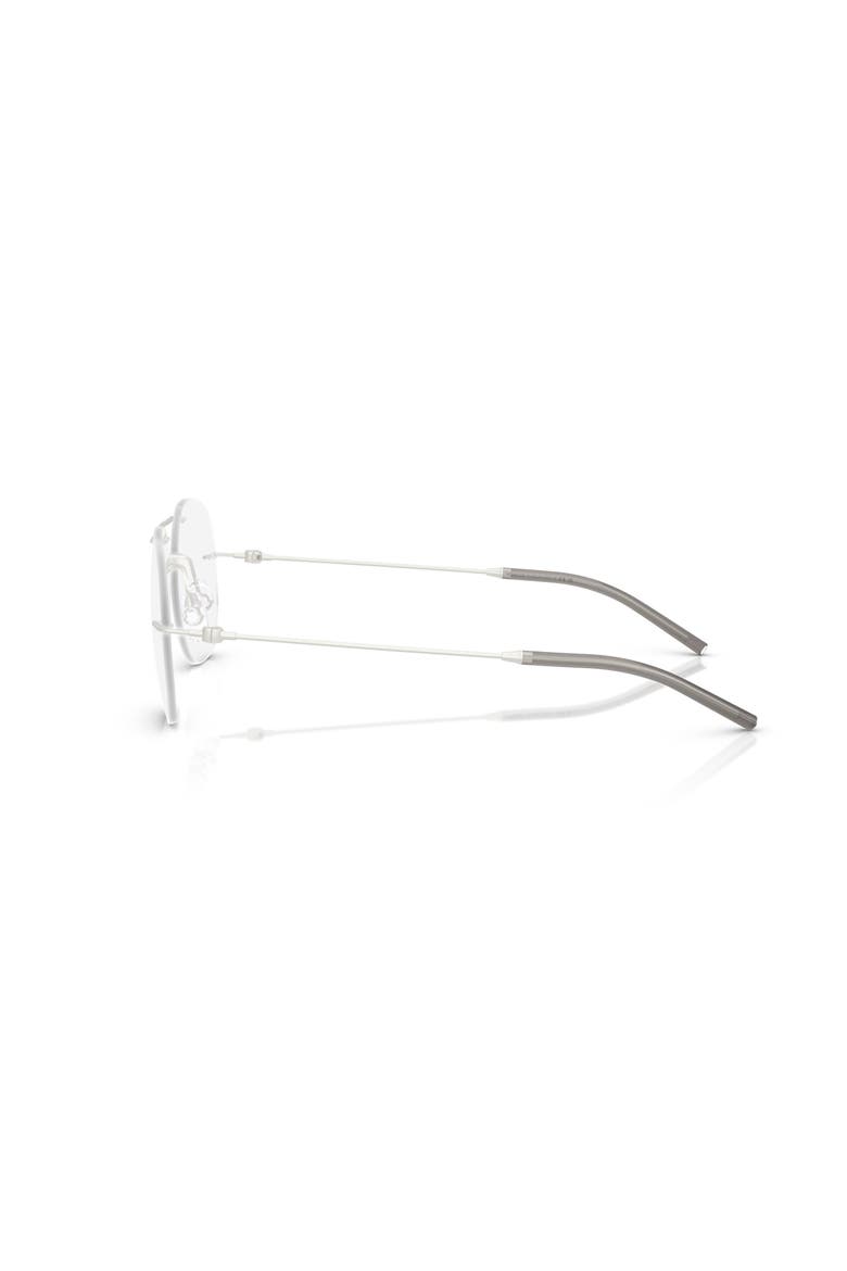 55mm Irregular optical glasses, Alternate, color, Silver