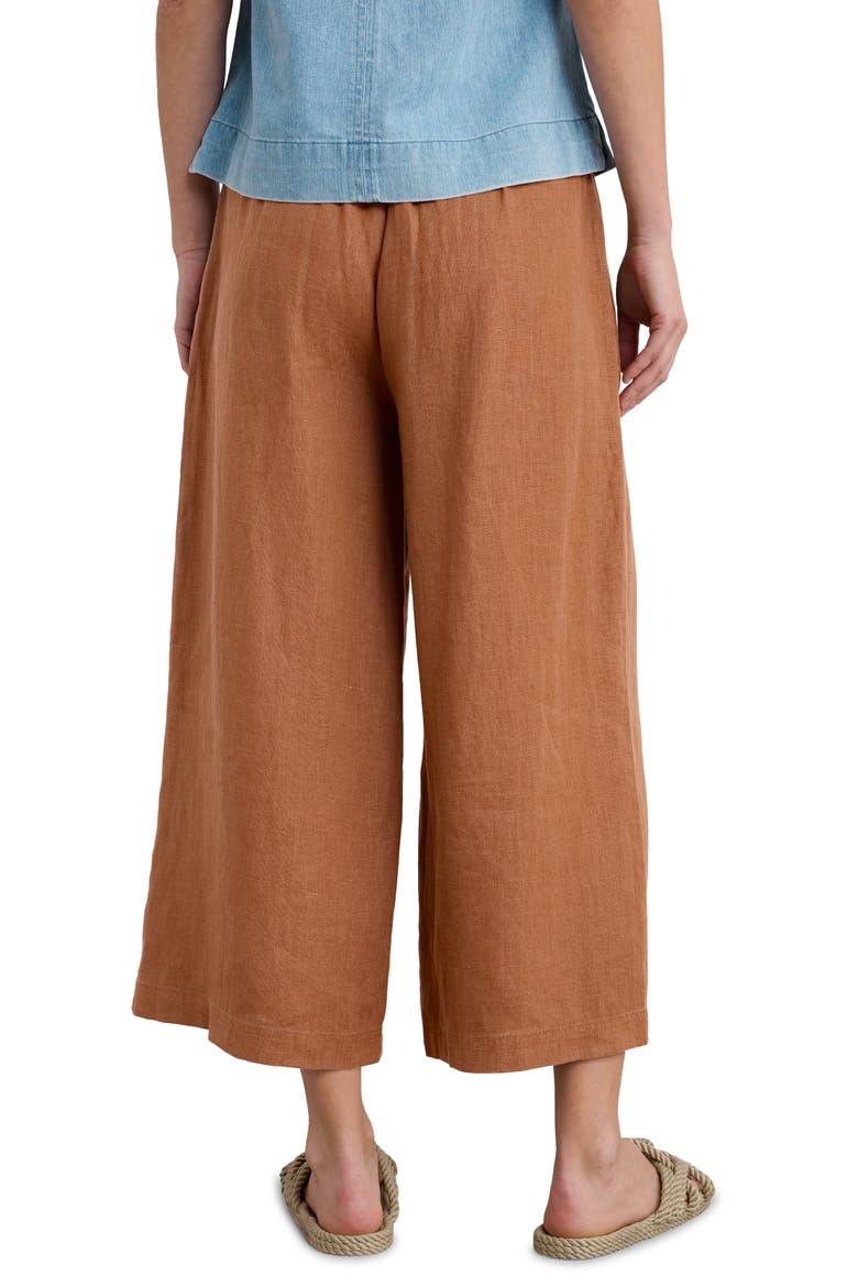 Merrivale Linen Culottes, Alternate, color, CHUTNEY