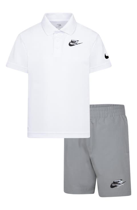 Kids' Dri-FIT Polo & Shorts Set (Little Kid)