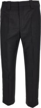 Versace Wool & Mohair Dress Pants