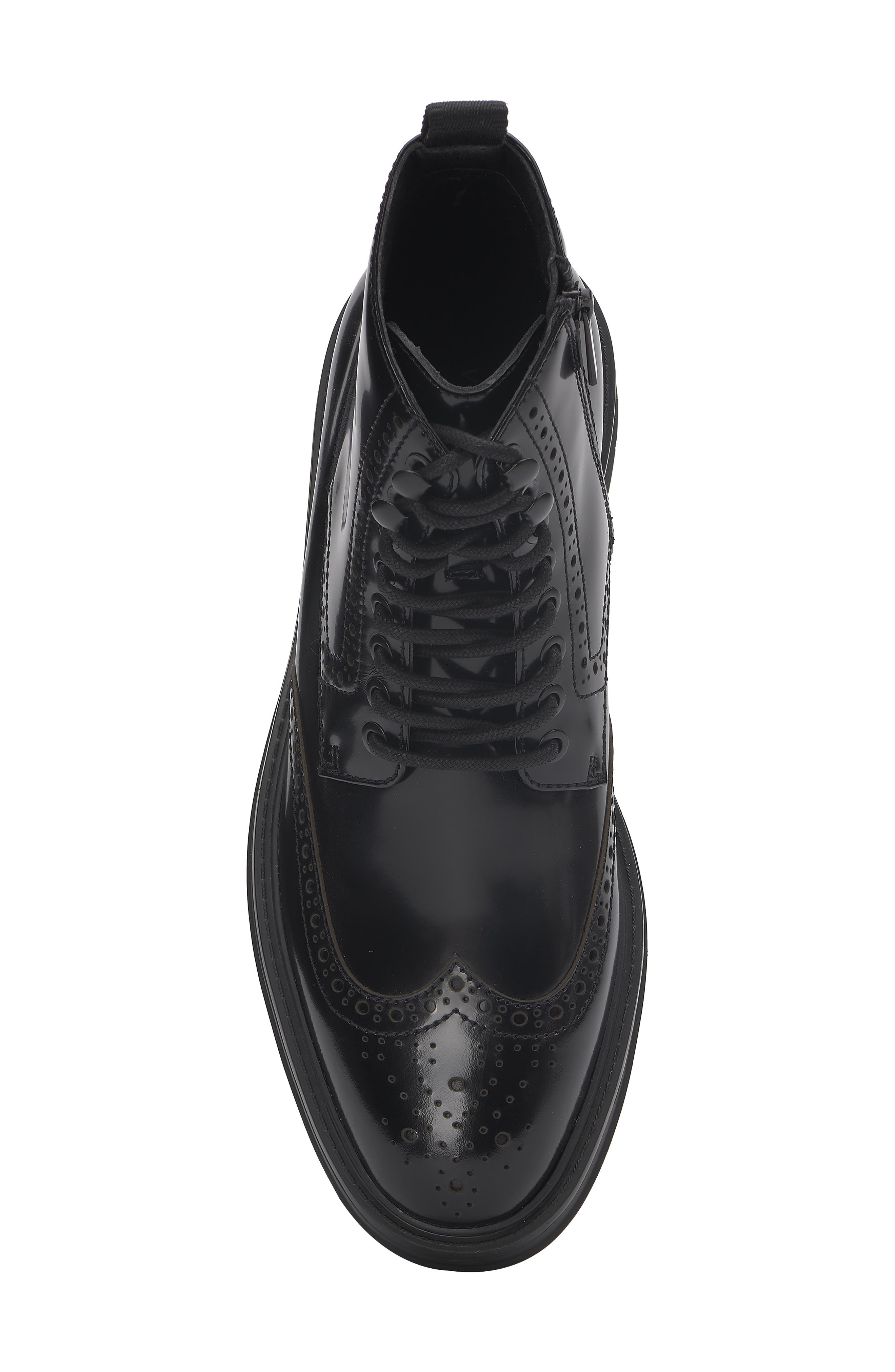 Vince Camuto Jaycob Wingtip Lace-Up Boot, Alternate, color, 