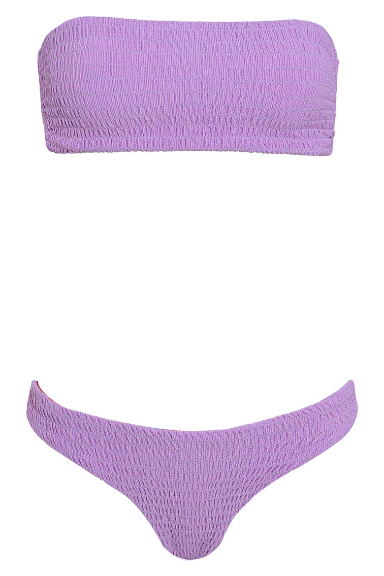 Purple Lavender Flirt Reversible Bikini Bottoms, Alternate, color, PURPLE