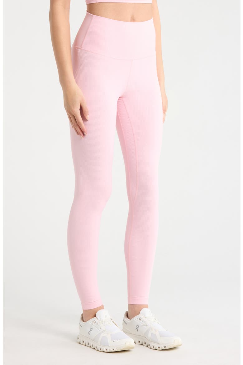Ribbed Leggings, Alternate, color, BABY PINK