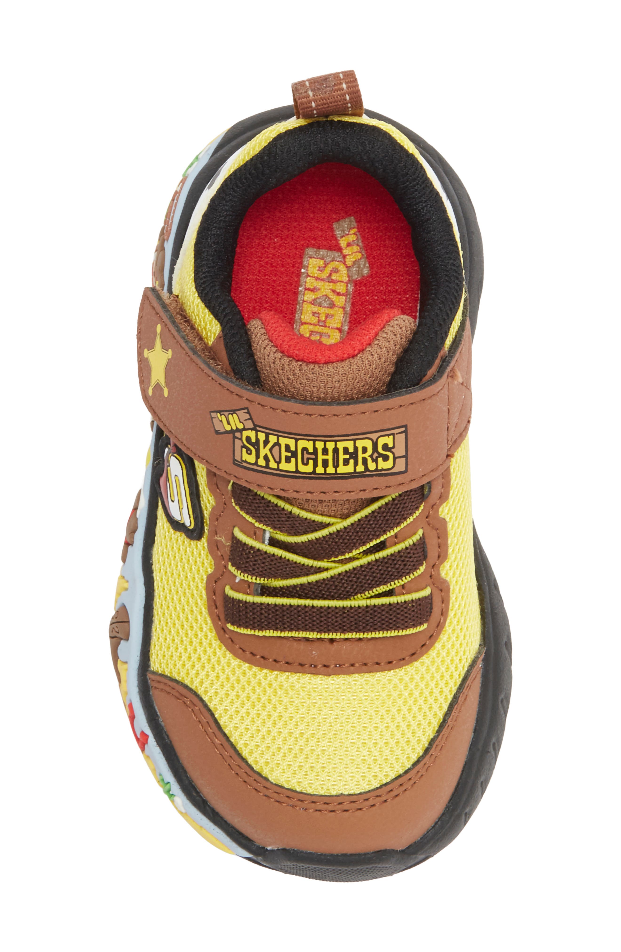 Kids' Play Scene Sneaker, Alternate, color, BROWN MULTI