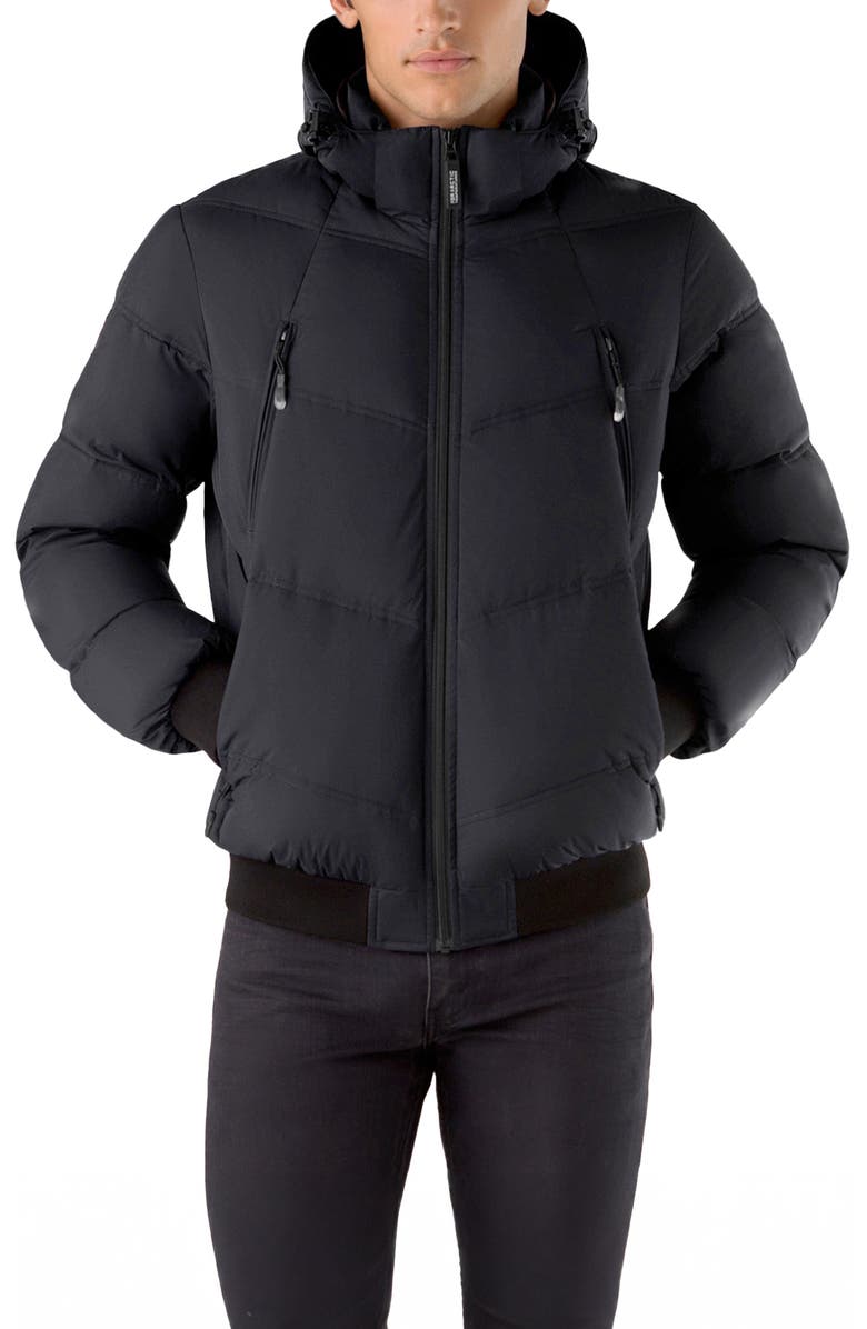 Triple F.A.T. Goose Reizen Men's Down Puffer, Alternate, color, Black