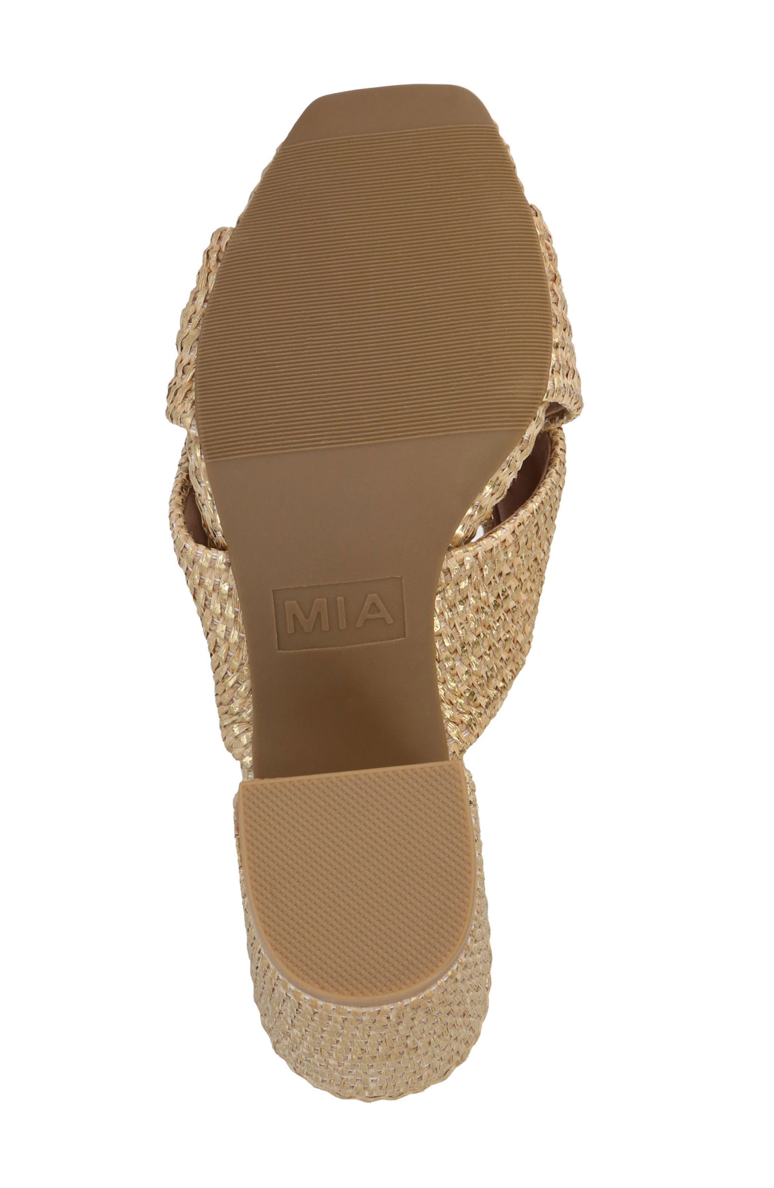 Hania Block Heel Sandal, Alternate, color, NAT/ GOLD