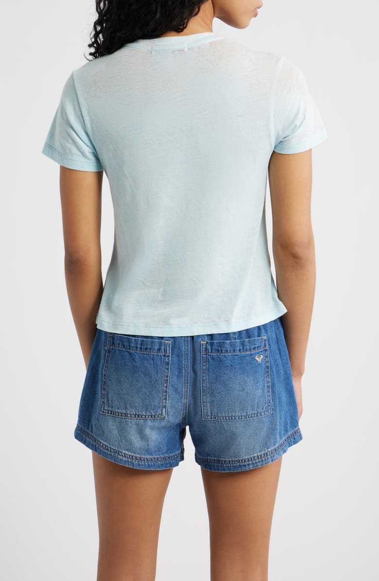 Daydreamer Let's Horse Around Burnout Graphic T-Shirt, Alternate, color, Blue