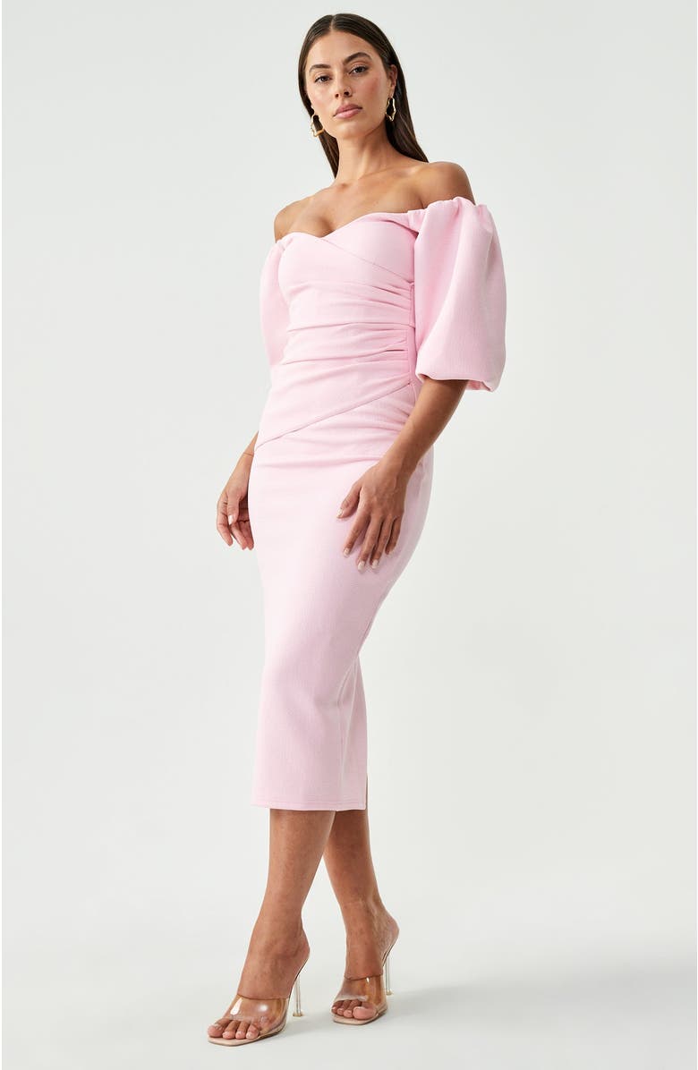 BWLDR Jessamy Dress, Alternate, color, Pale Pink
