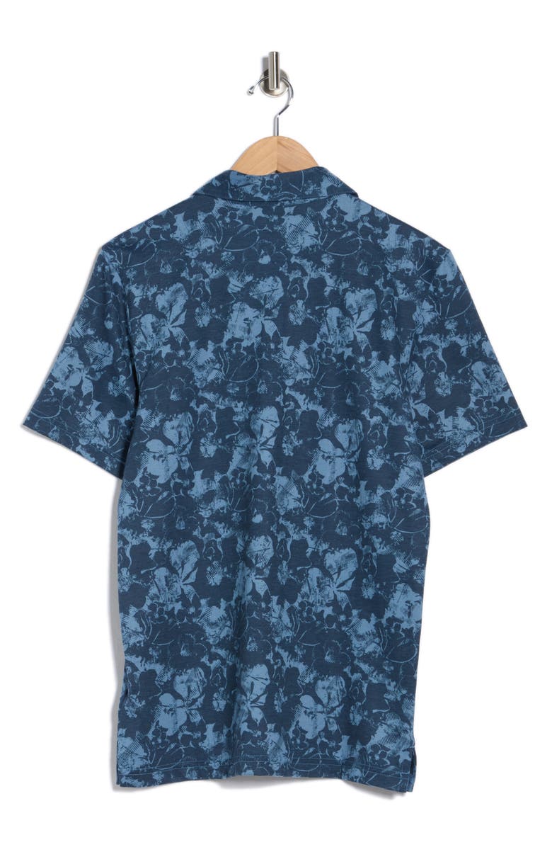 TravisMathew Poolside Paradise Knit Polo, Alternate, color, Total Eclipse