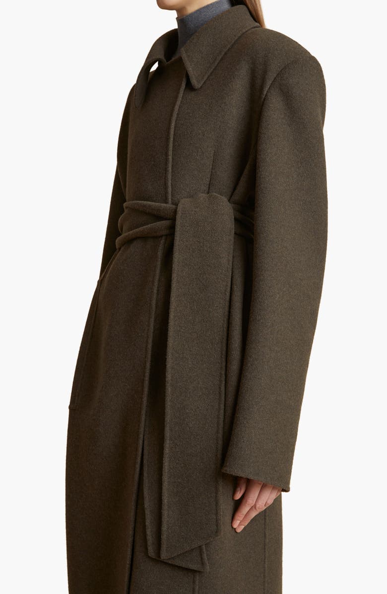 Khaite Lea Oversize Long Wool Coat, Alternate, color, 