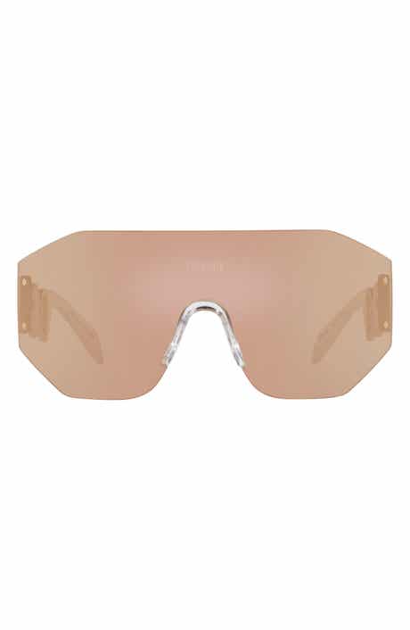 Versace 45mm Irregular Sunglasses