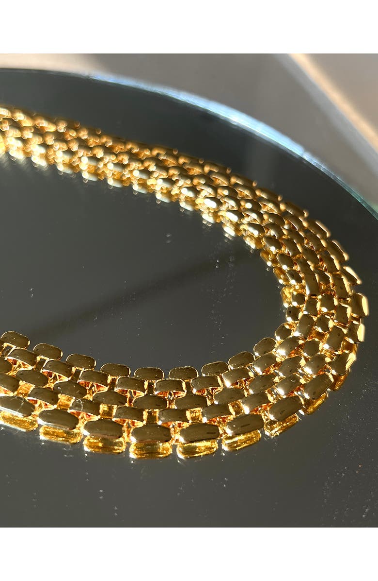 Luv AJ Celine Chain Link Necklace, Alternate, color, 