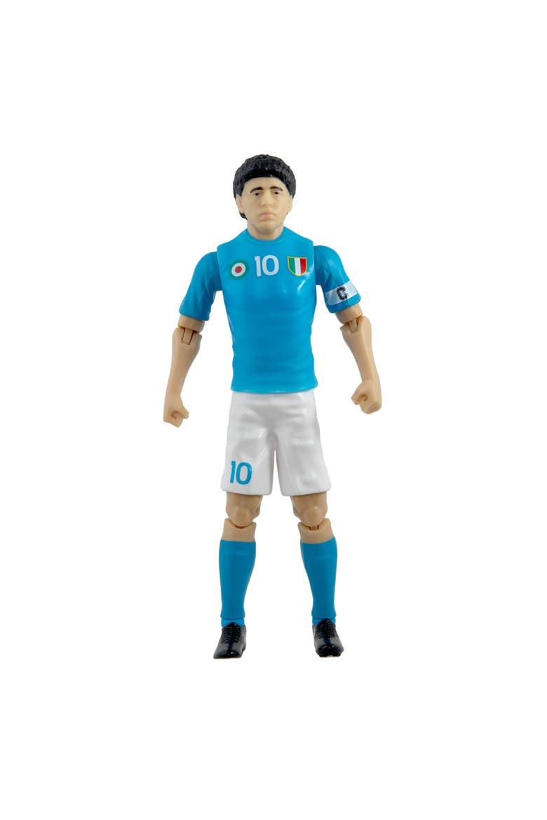 Sockers Legends Diego Maradona Napoli 8" Soccer Action Figure, Main, color, Blue