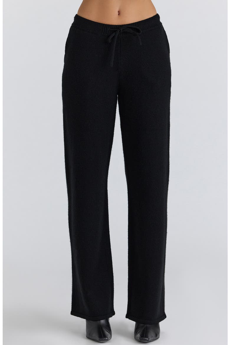 Chelsea Knit Pants, Main, color, BLACK