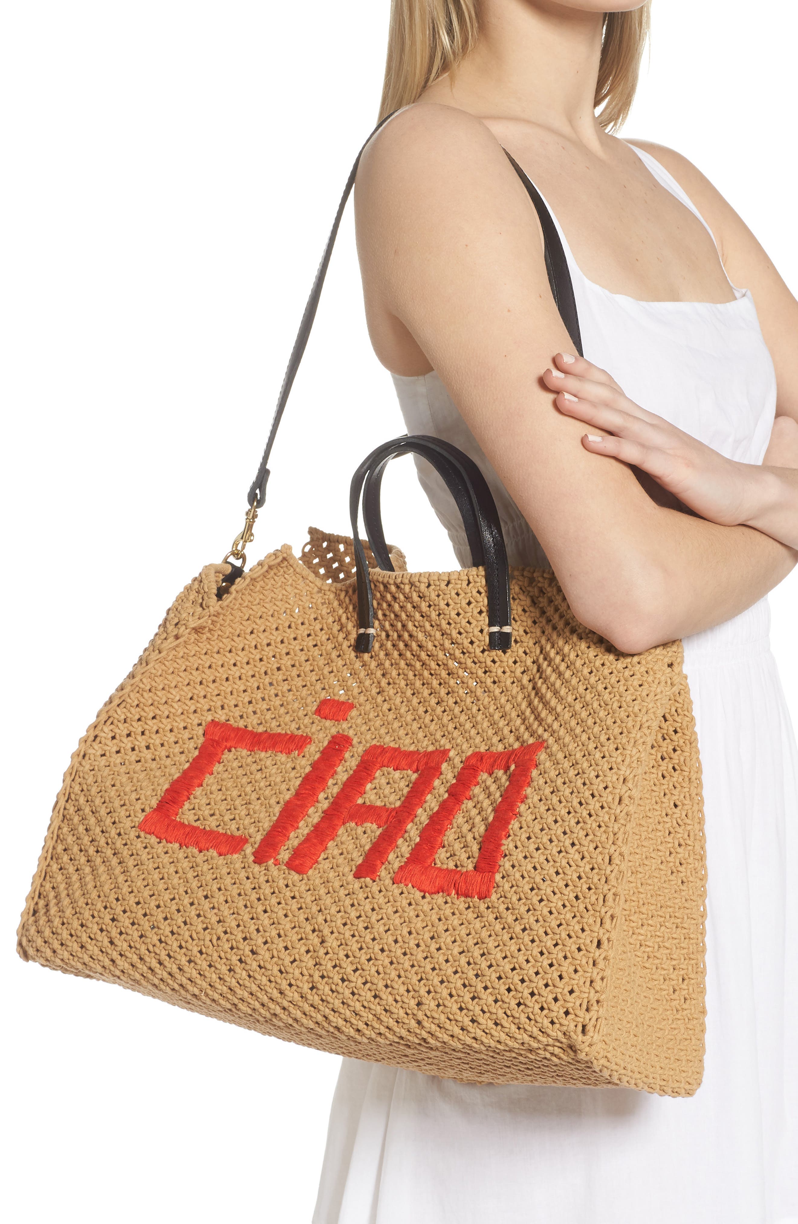 Clare V. Tote Bag, Alternate, color, 