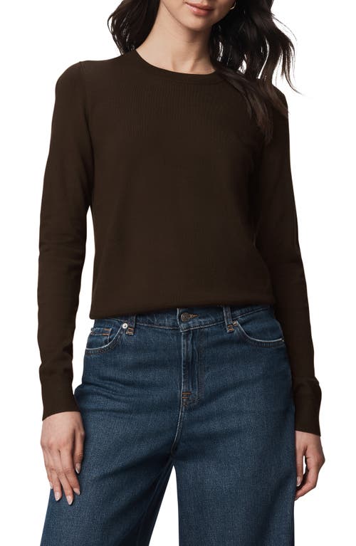 Splendid Rosanna Crewneck Sweater In Brown