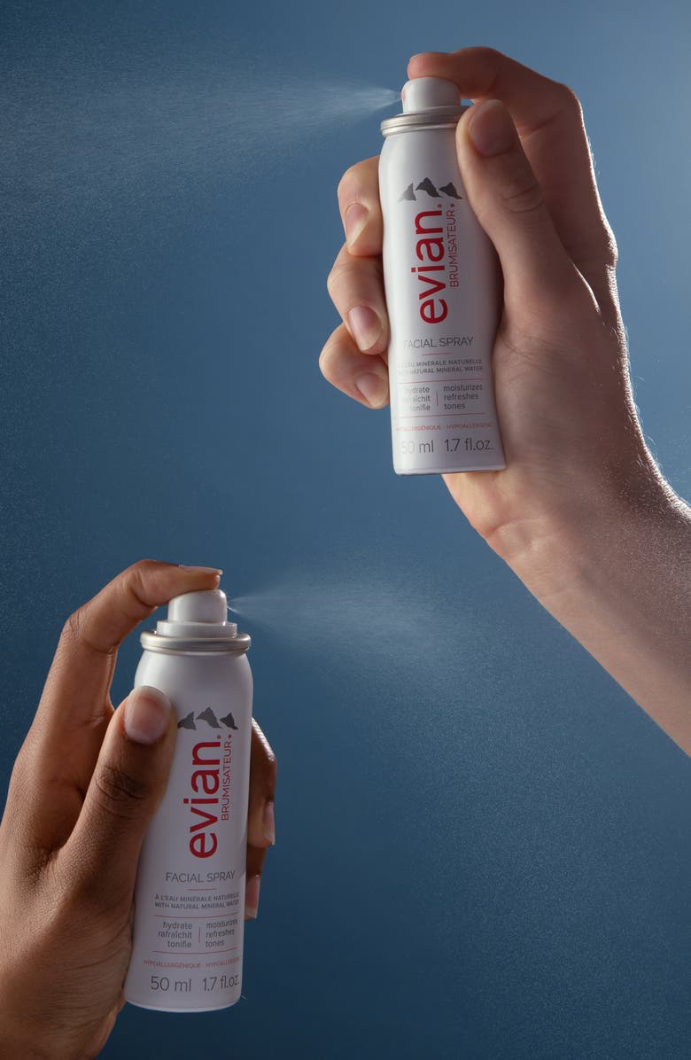 Evian <sup>®</sup> Mini Facial Water Spray Duo, Alternate, color,