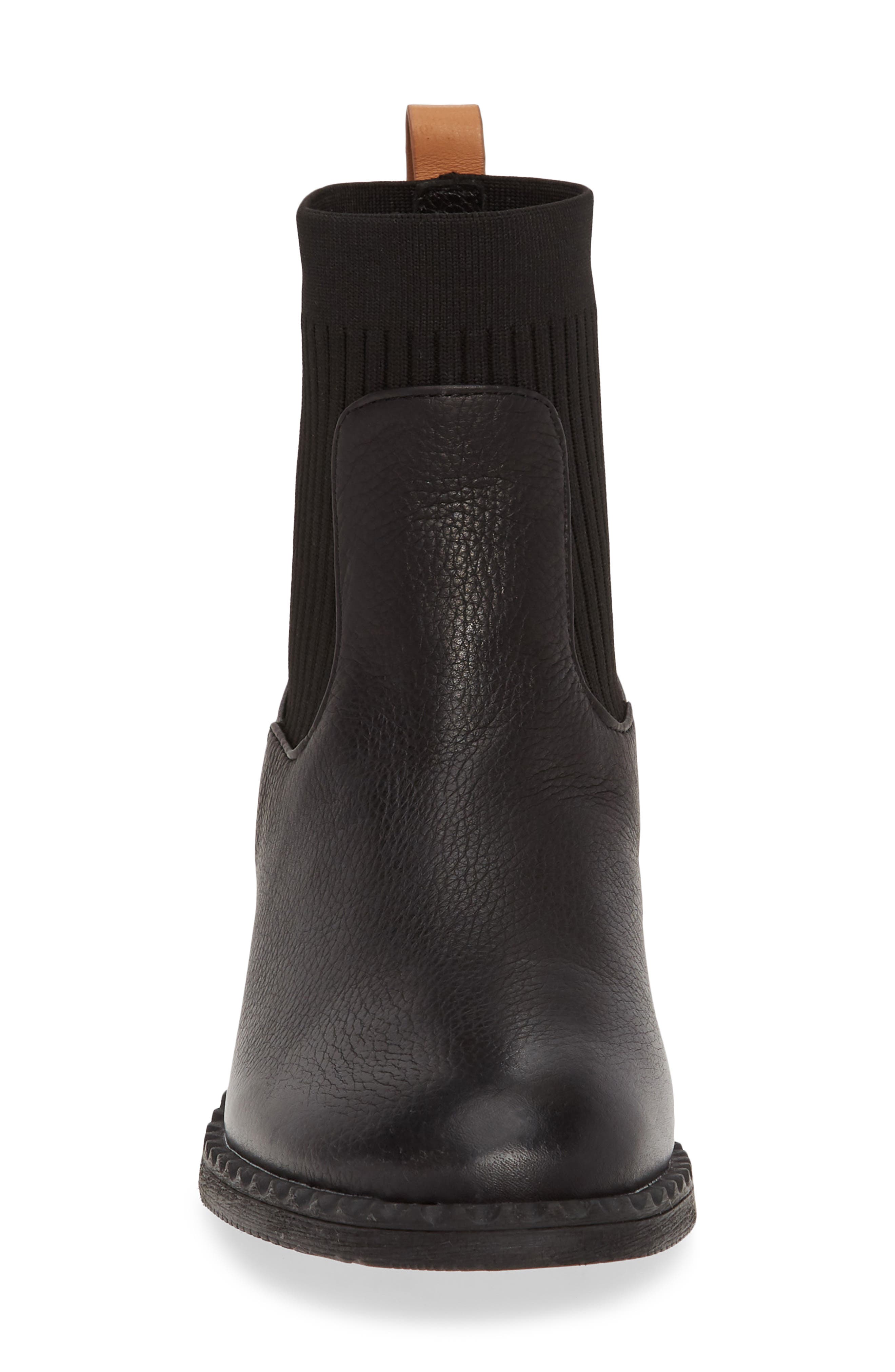 Gentle Souls by Kenneth Cole Best Chelsea Boot, Alternate, color, Black Leather
