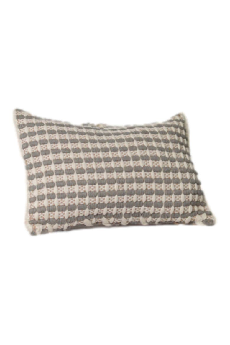 Lattice Pillow - Cover Only, Main, color, Dark Gray
