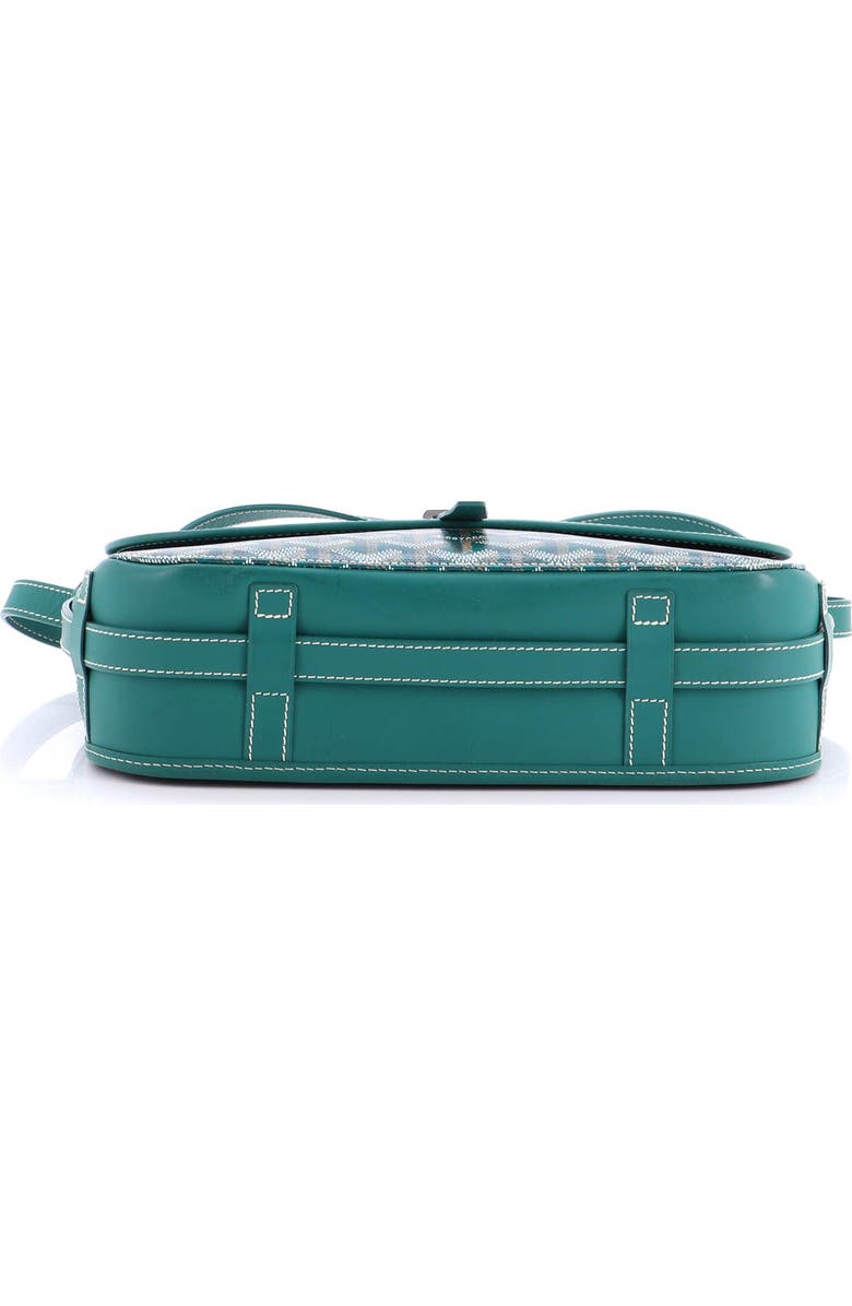 Pre-Owned Goyard Belvedere II Messenger Bag Coated Canvas MM, Alternate, color, Green