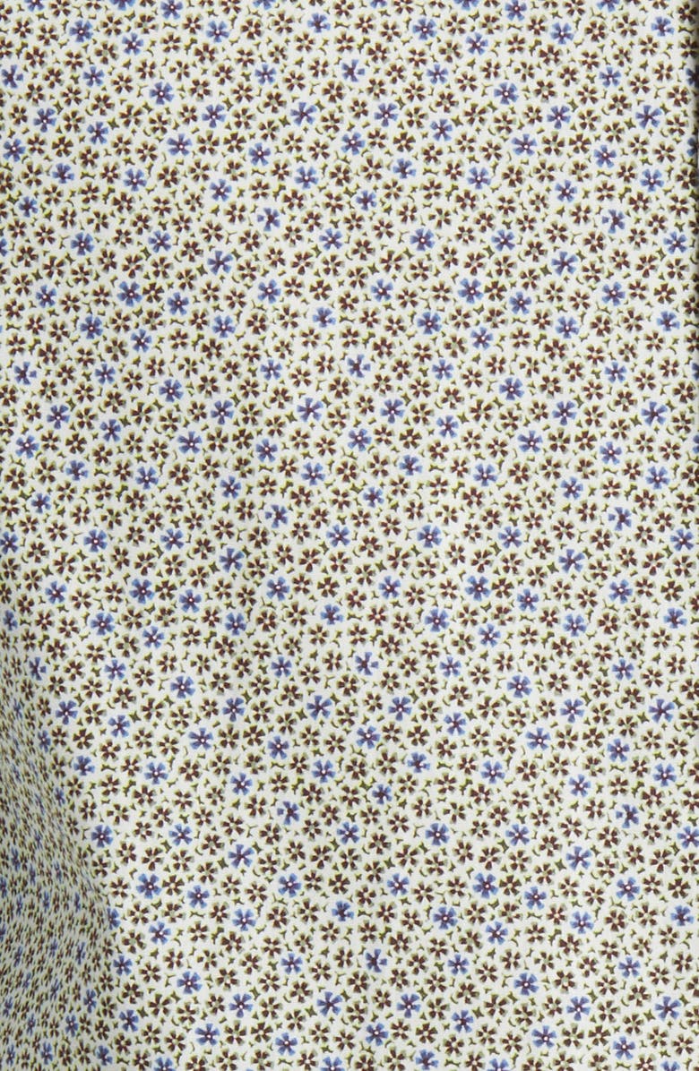Paul Smith Tailored Fit Floral Cotton Dress Shirt, Alternate, color, 