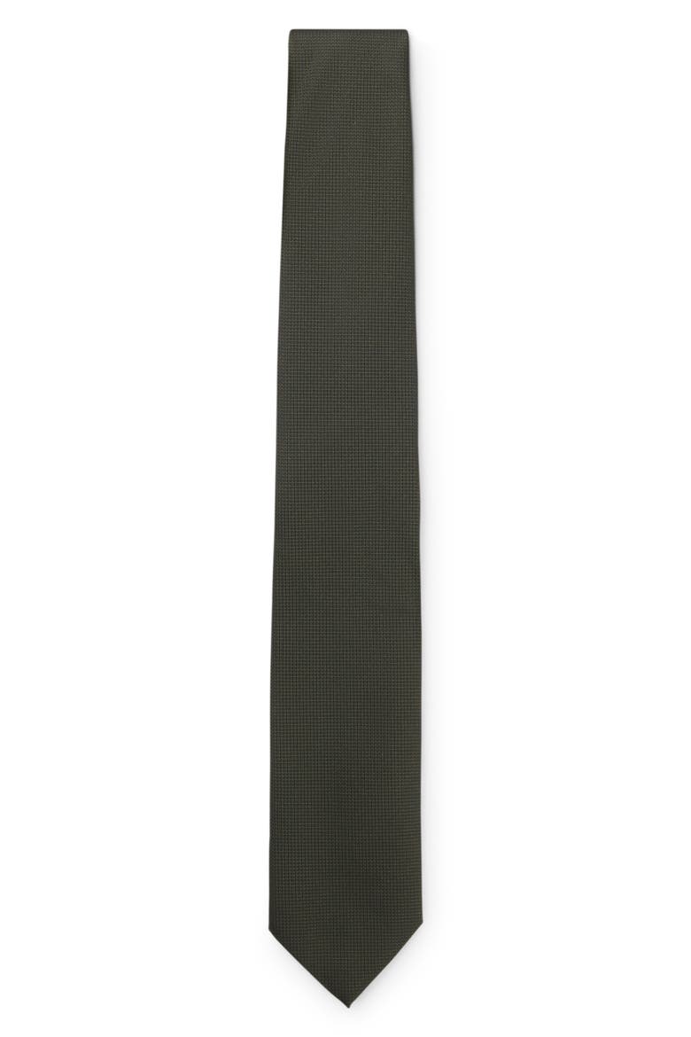 Textured Tie, Alternate, color, OPEN GREEN