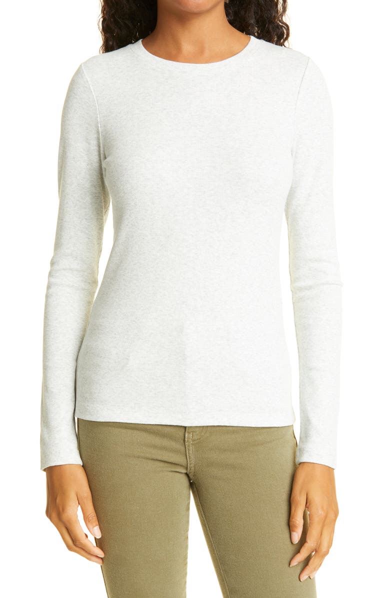 Club Monaco Carolena Cotton Blend Top, Main, color, 