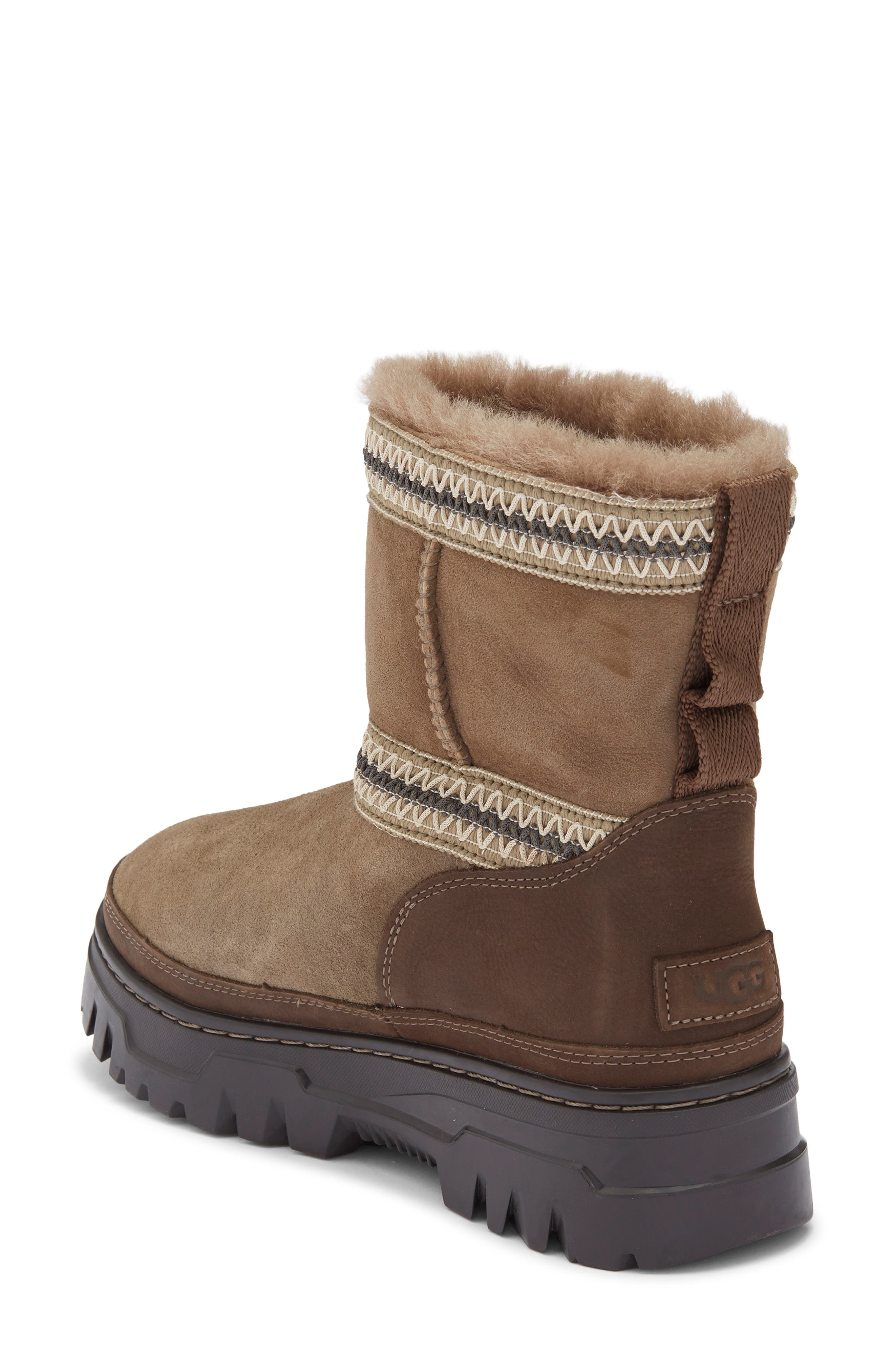 UGG<sup>®</sup> Classic Short TrailGazer Boot, Alternate, color, Hickory