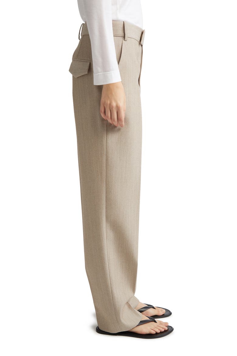 Morrison Straight Leg Virgin Wool Pants, Alternate, color, OAT