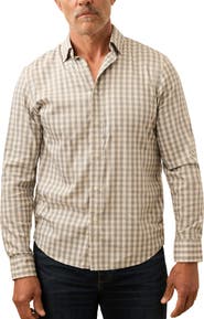 Faherty The Movement Stretch Cotton Blend Twill Button-Up Shirt