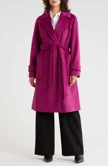 BCBGeneration Missy Belted Wrap Coat