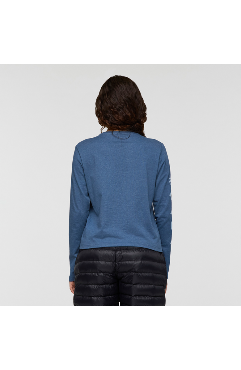Cotopaxi Sky To Sea Long-Sleeve T-Shirt - Women's, Alternate, color, Deep Sea