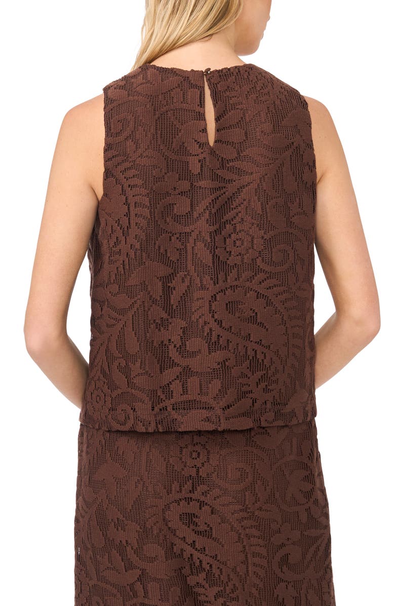 Halogen<sup>®</sup> Lace Sleeveless Top, Alternate, color,