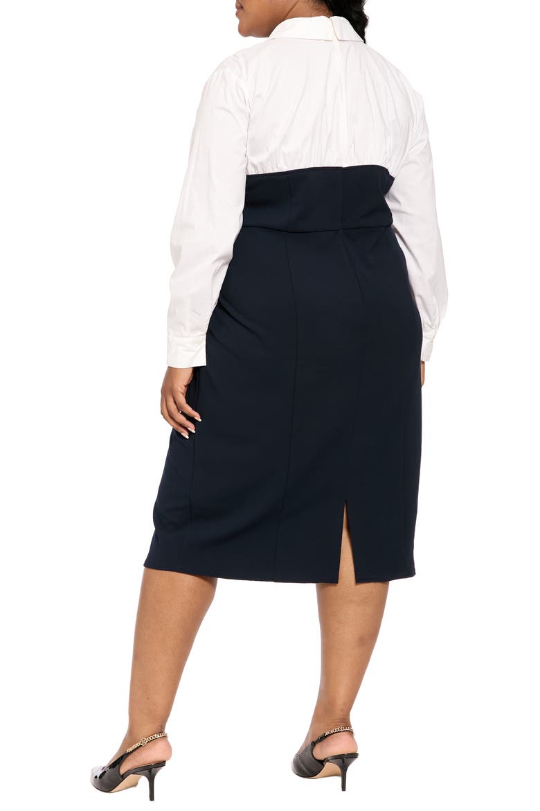 Sweetheart Sheath Dress, Alternate, color, BLACK