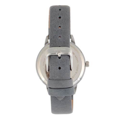 Sophie And Freda Vancouver Quartz Grey Dial Ladies Watch Sf4902 In Grey