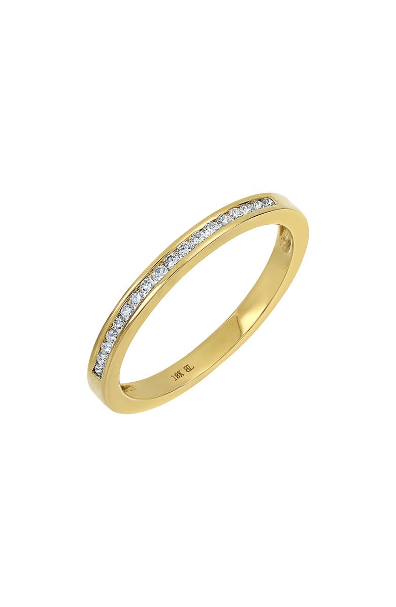 Bony Levy Gatsby Diamond Stacking Ring, Main, color, 18K Yellow Gold