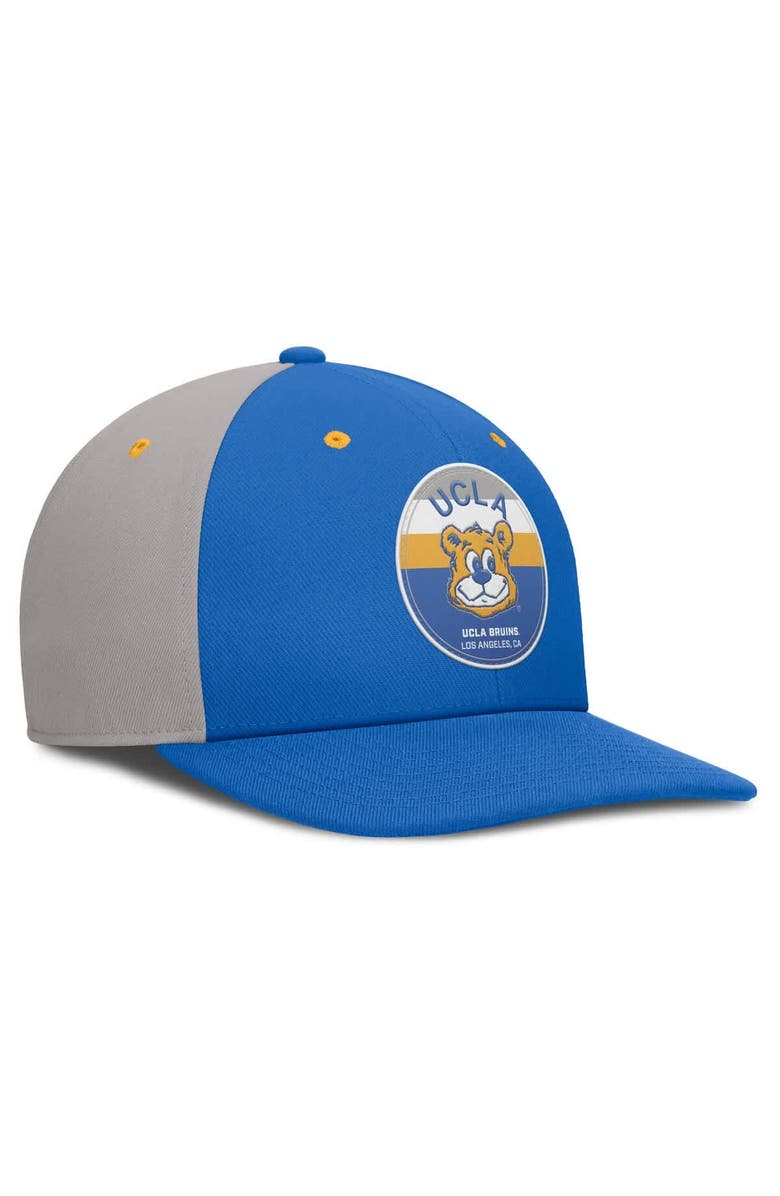 Nike Men's Nike Blue/Gray UCLA Bruins Prep Pro Performance Snapback Hat, Alternate, color, Blue