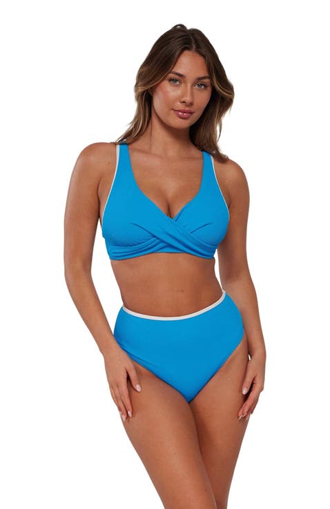 Astrid High Waist Bikini Swim Bottoms