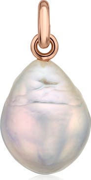 Monica Vinader Nura Baroque Pearl Necklace Enhancer