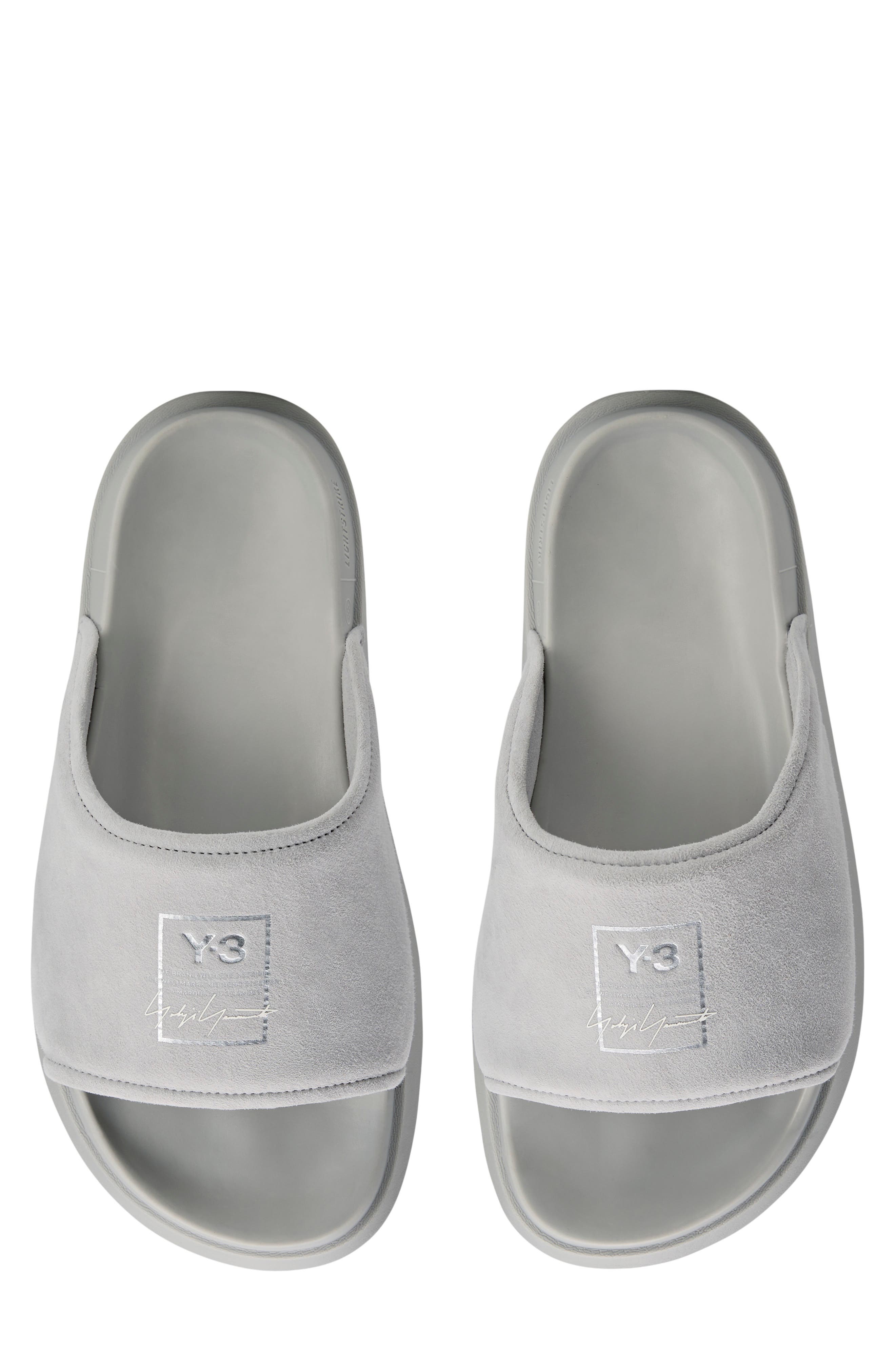 Slide Sandal, Alternate, color, GRETWO/ GRETWO/ GRETWO