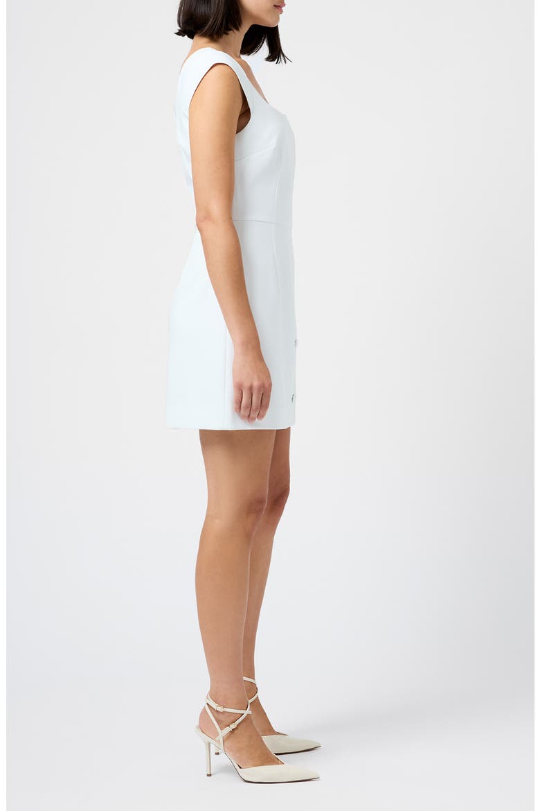 Azra Twill Minidress, Alternate, color, SUMMER WHITE