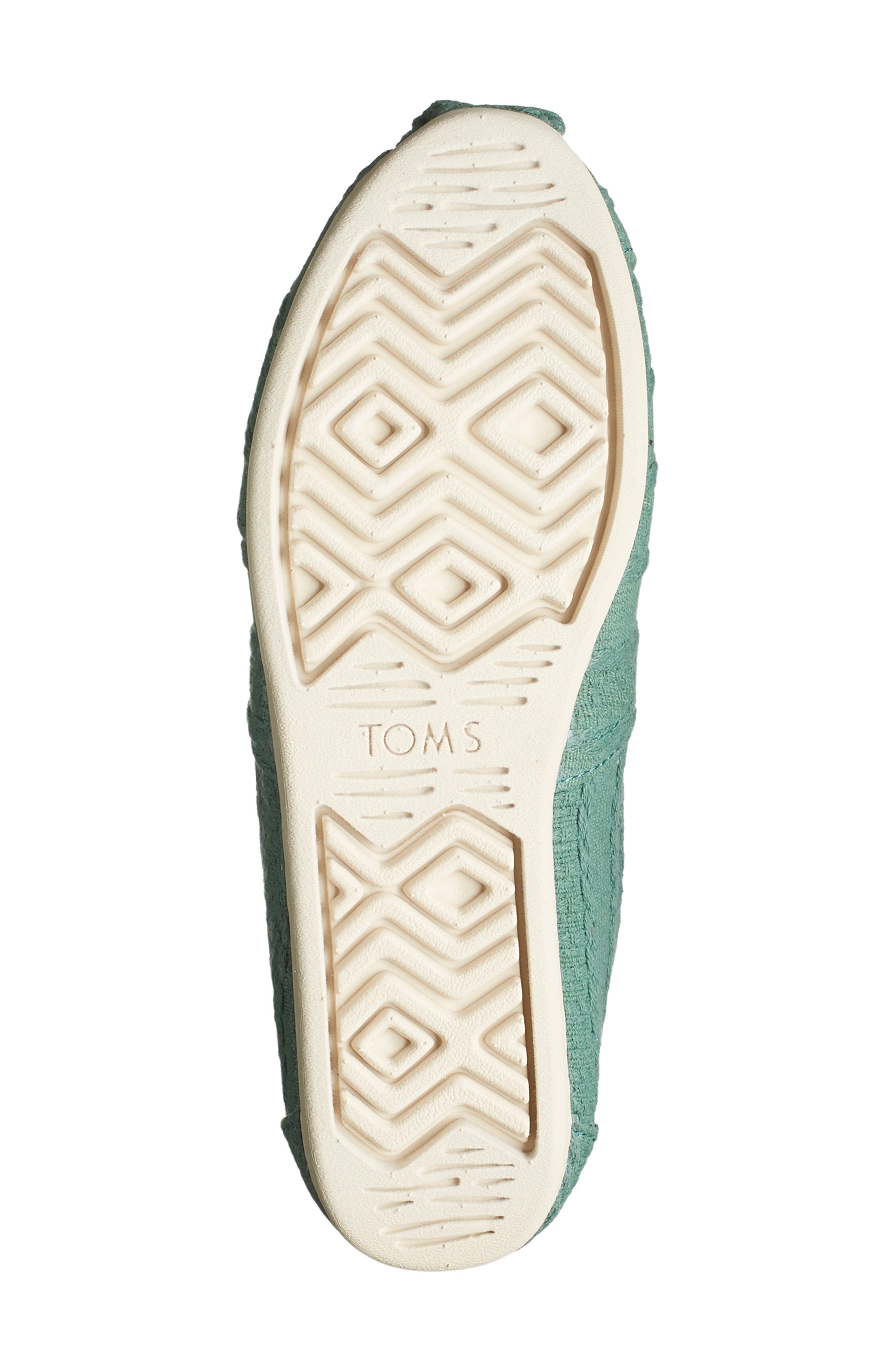 TOMS Alpargata Faux Fur Lined Sneaker, Alternate, color, 