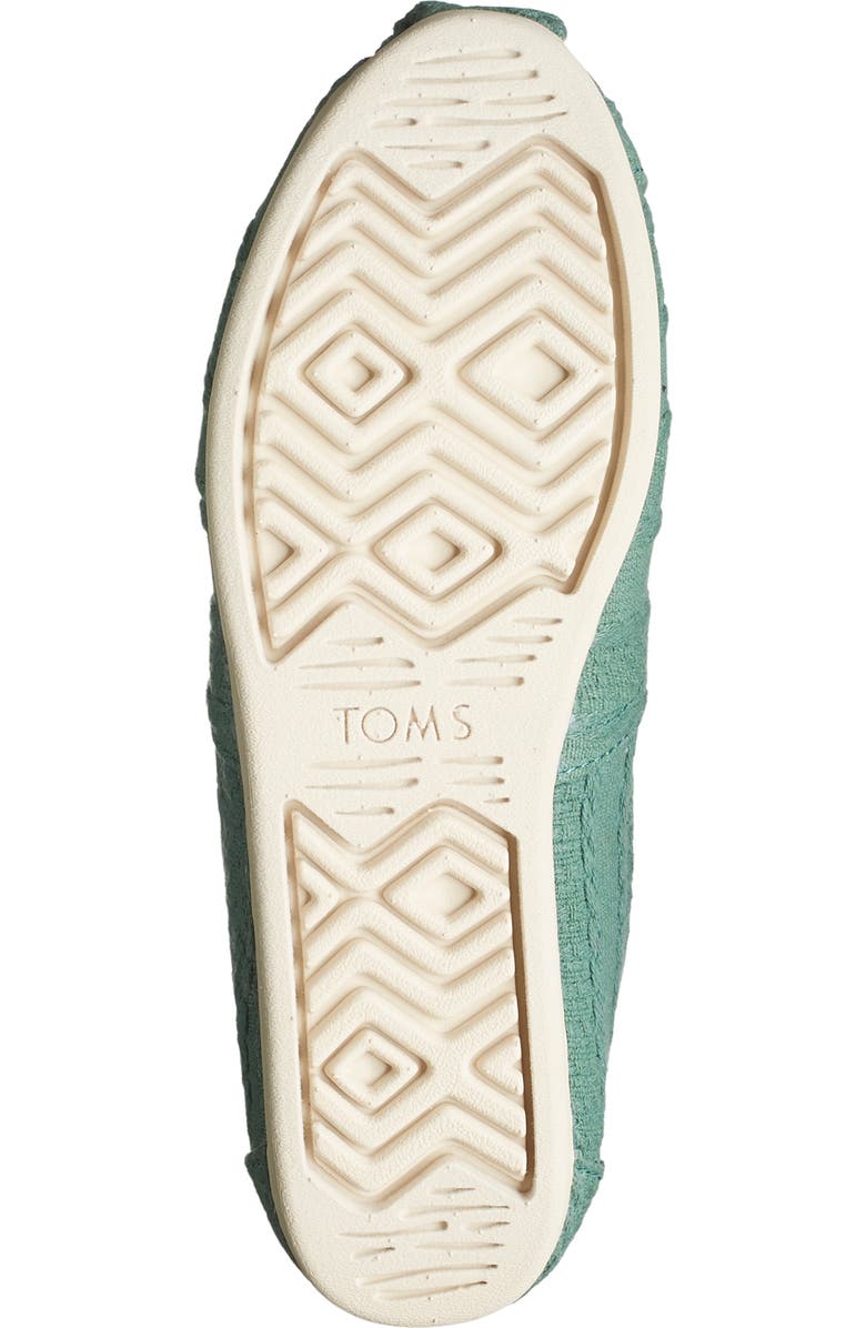 TOMS Alpargata Faux Fur Lined Sneaker, Alternate, color,