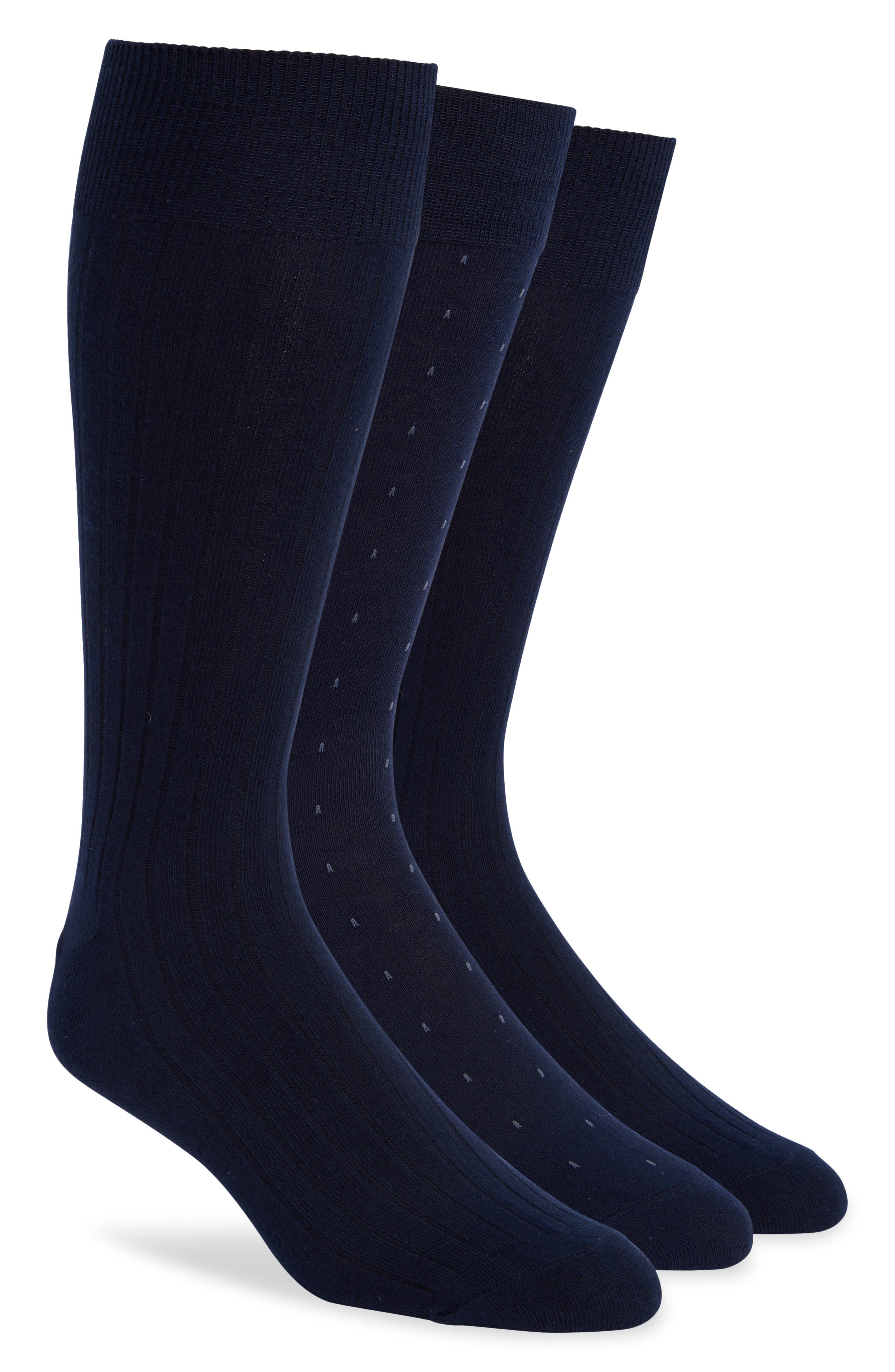 Lorenzo Uomo 3-Pack Dress Socks