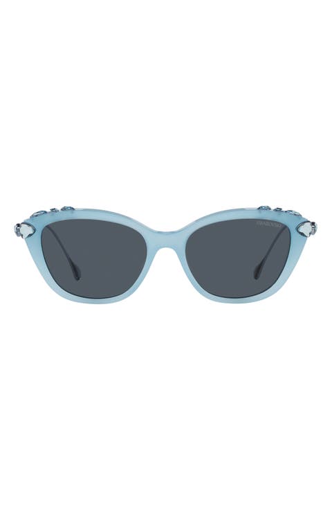53mm Cat Eye Sunglasses