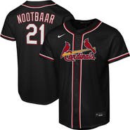 Nike Youth Nike Lars Nootbaar Black St. Louis Cardinals Fashion Replica Player Jersey